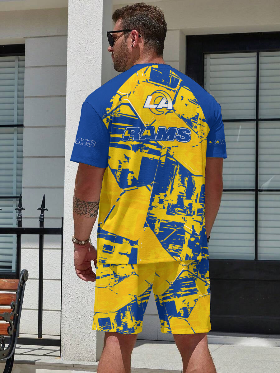 Los Angeles Rams Limited Edition Top And Shorts Two-Piece Suits