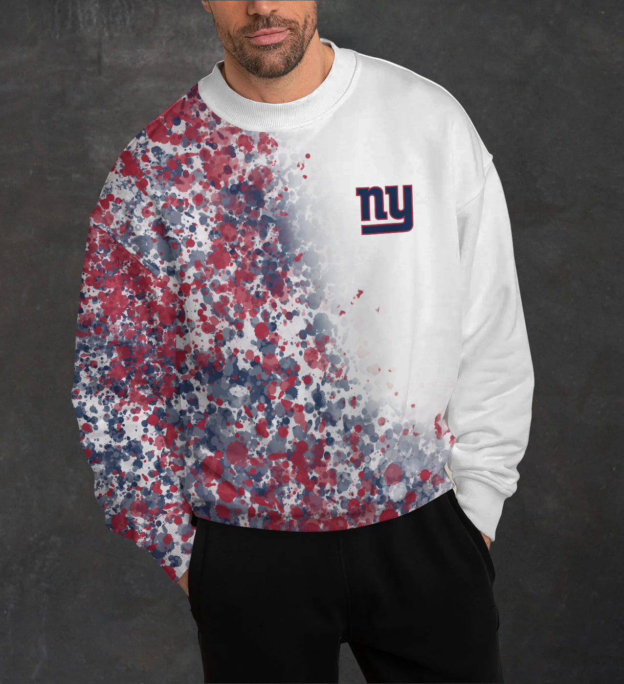 New York Giants 3D Limited Edition Crew Neck sweatshirt