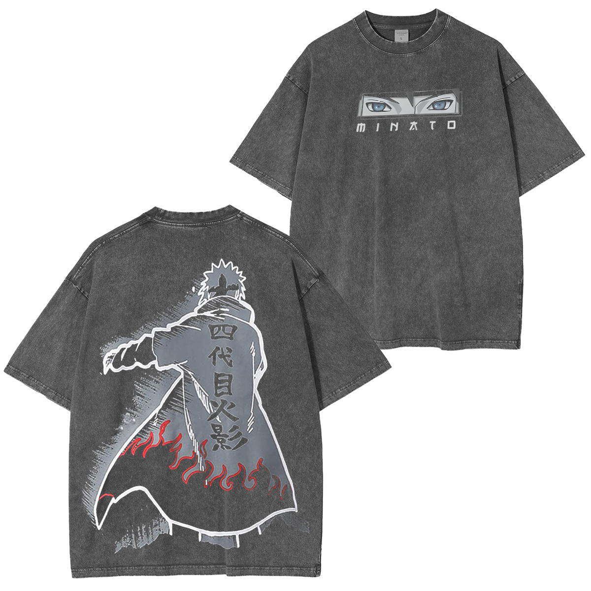 FADDY NATIVE Naruto Anime Printed Round Neck T Shirt