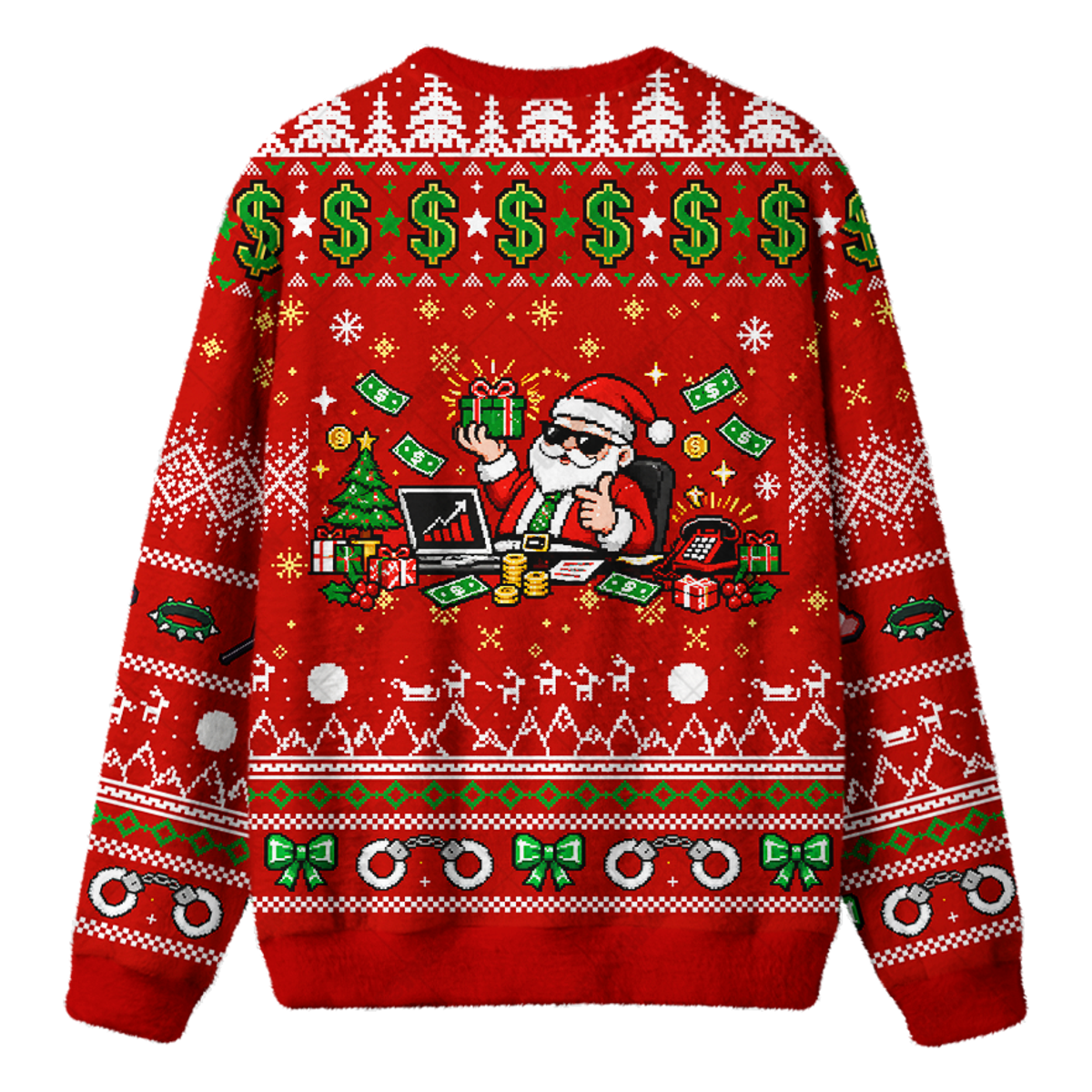 BDSM BUSINESS DEVELOPMENT SALES AND MARKETING UGLY CHRISTMAS SWEATSHIRT — image 3