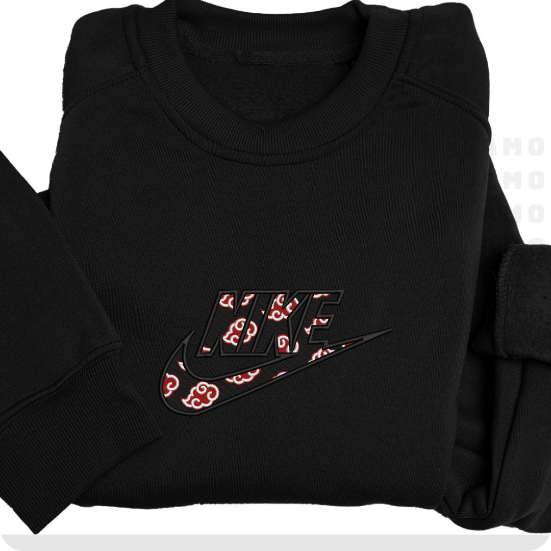 Akatsuki Naruto Embroidered Sweater