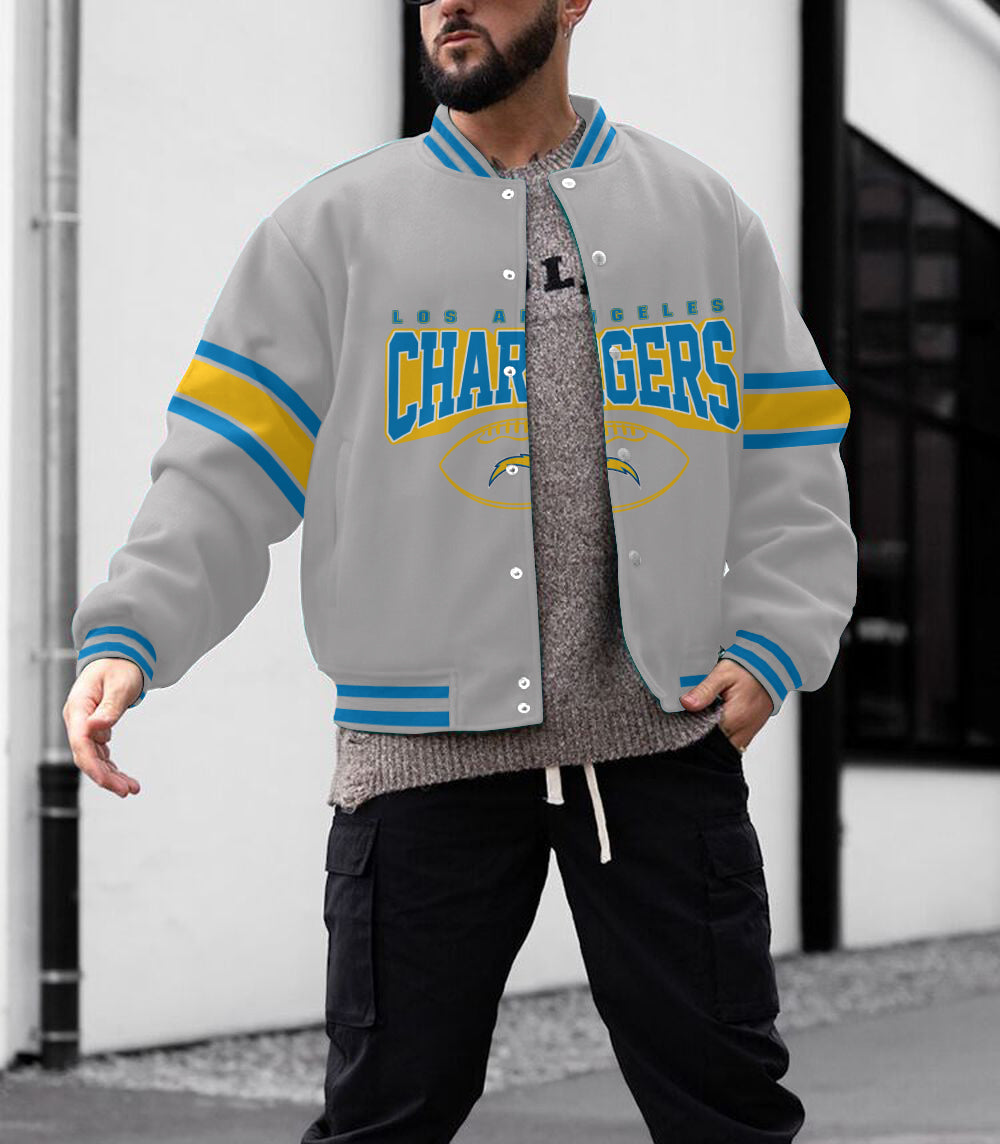 Los Angeles Chargers Men's Limited Edition Full-Snap Casual Jacket