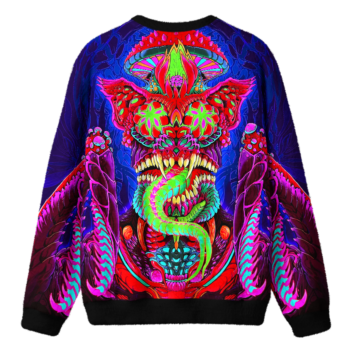 PSYCHEDLIC KNIT SWEATSHIRT — image 2