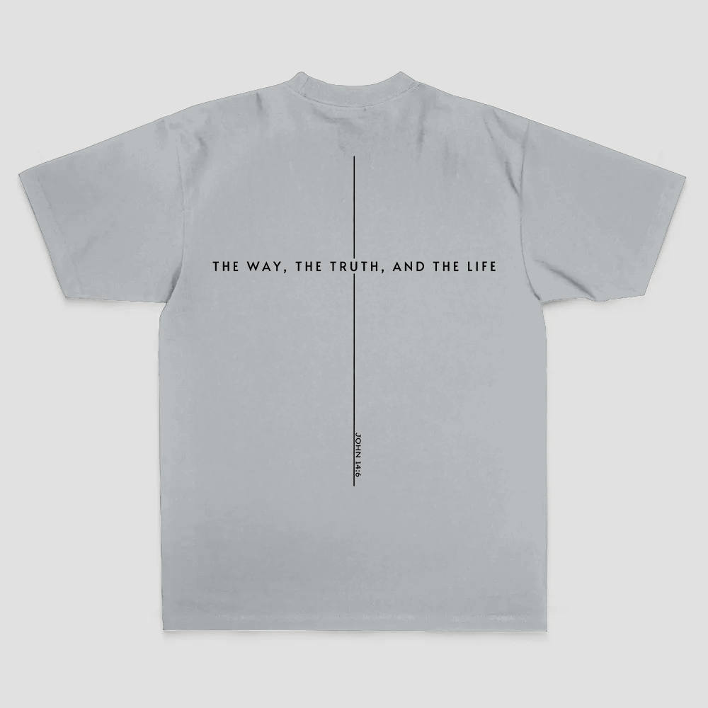 The Way The Truth And The Life Printed Men's T-shirt