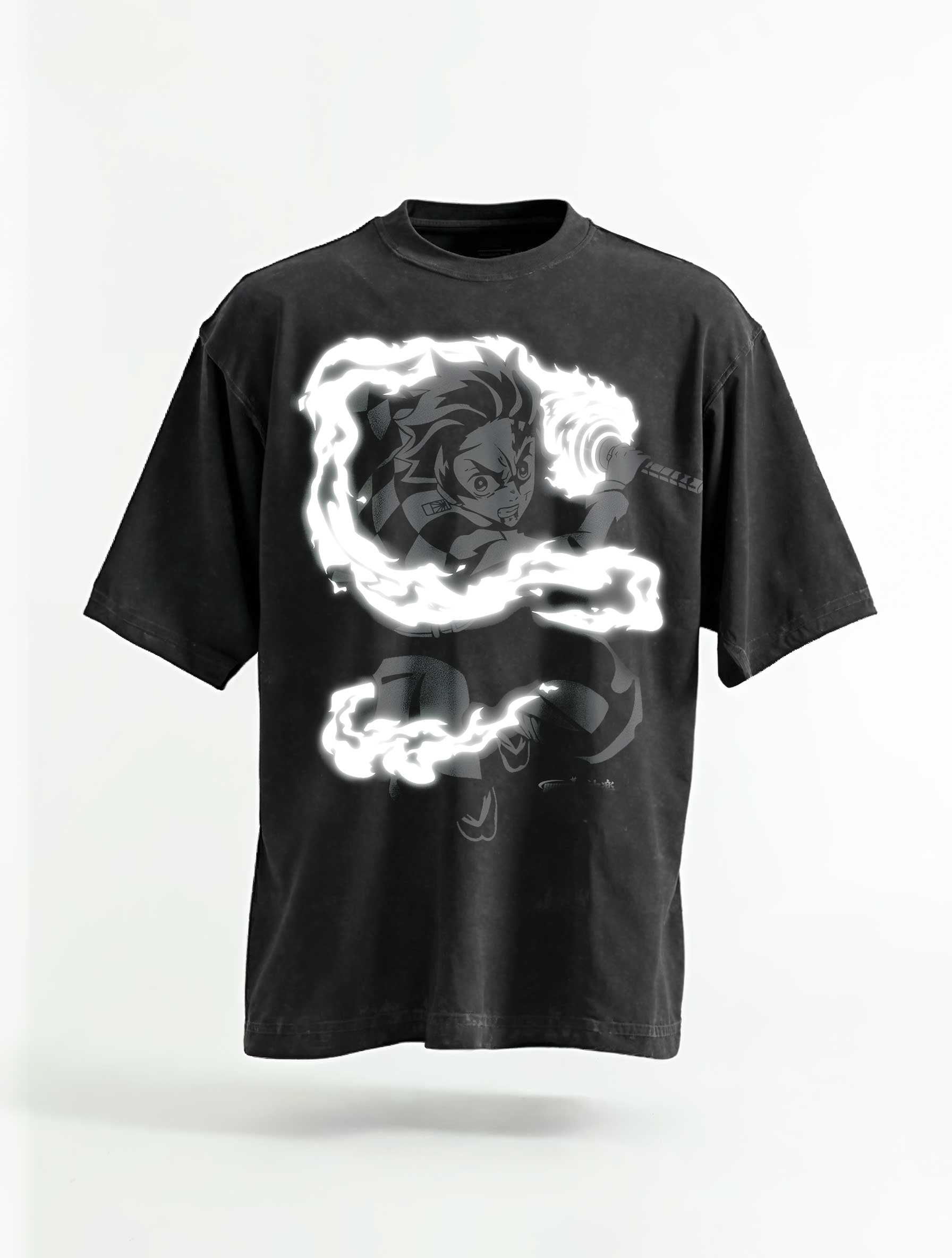 Tanjiro Reflective Vintage Tee