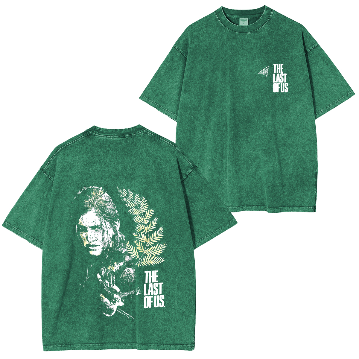 The Last Of Us Ellie Fern Two-Sided Vintage Washed Unisex T-Shirt