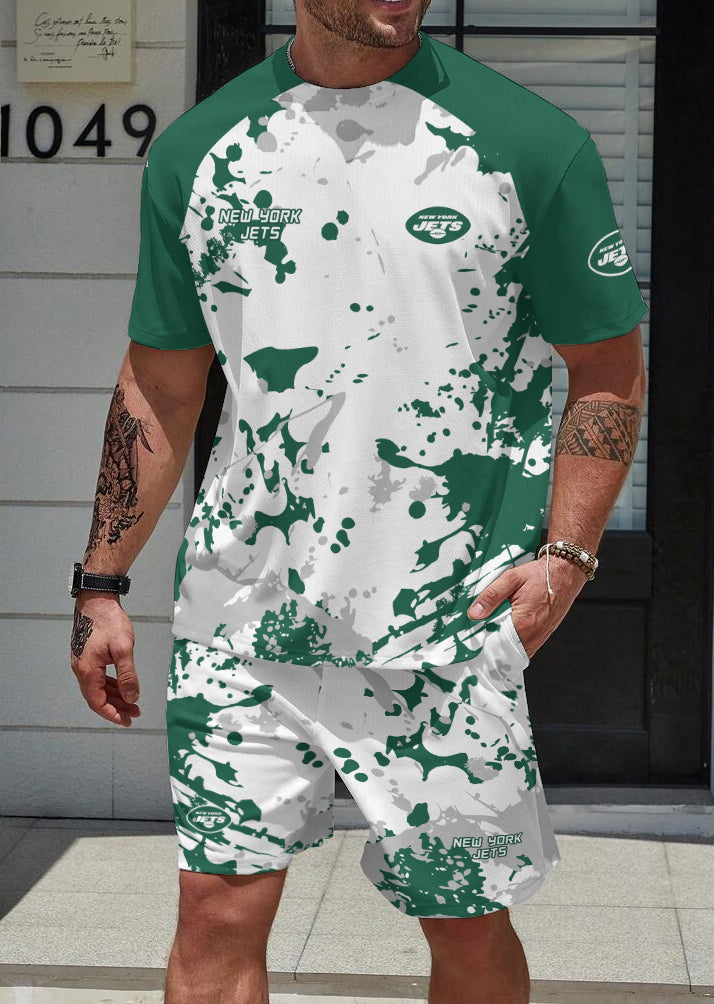 New York Jets Limited Edition Top And Shorts Two-Piece Suits
