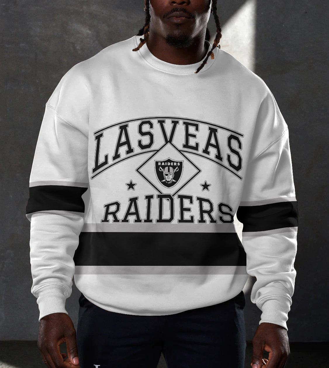 Las Vegas Raiders 3D Limited Edition Crew Neck sweatshirt
