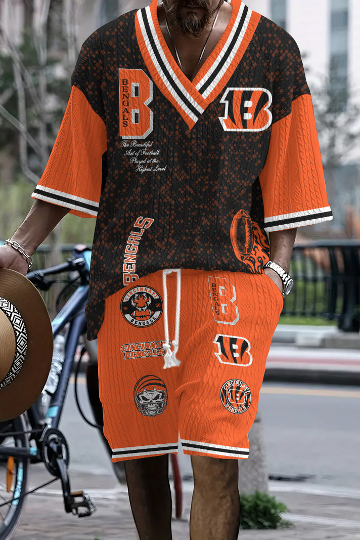 Cincinnati Bengals Limited Edition Top And Shorts Two-Piece Suits