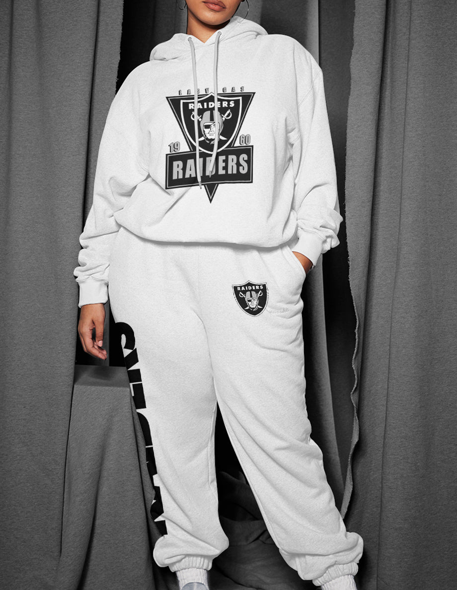 Las Vegas Raiders 3D Printed Pullover Hoodie And Sweatpant 2pcs Tracksuits