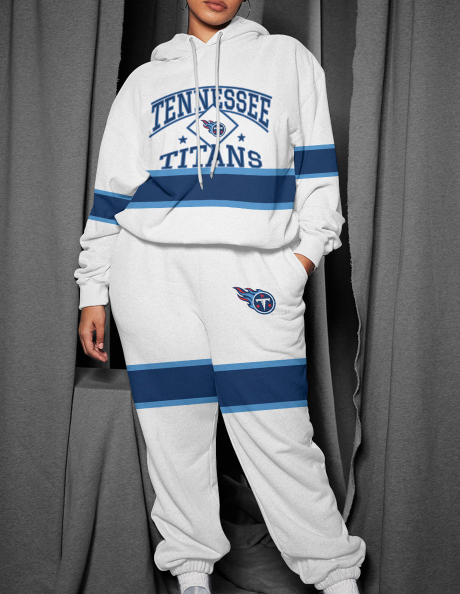 Tennessee Titans 3D Printed Pullover Hoodie And Sweatpant 2pcs Tracksuits