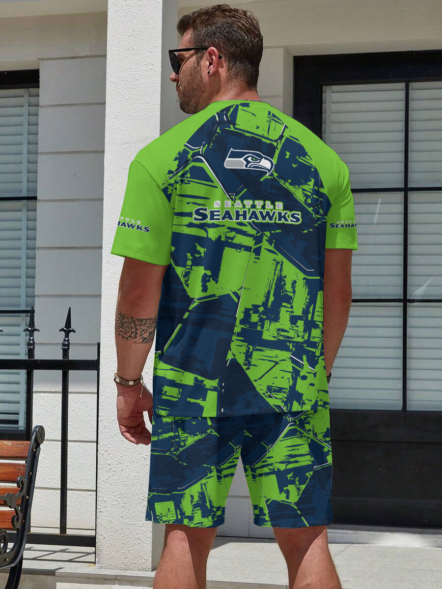 Seattle Seahawks Limited Edition Top And Shorts Two-Piece Suits
