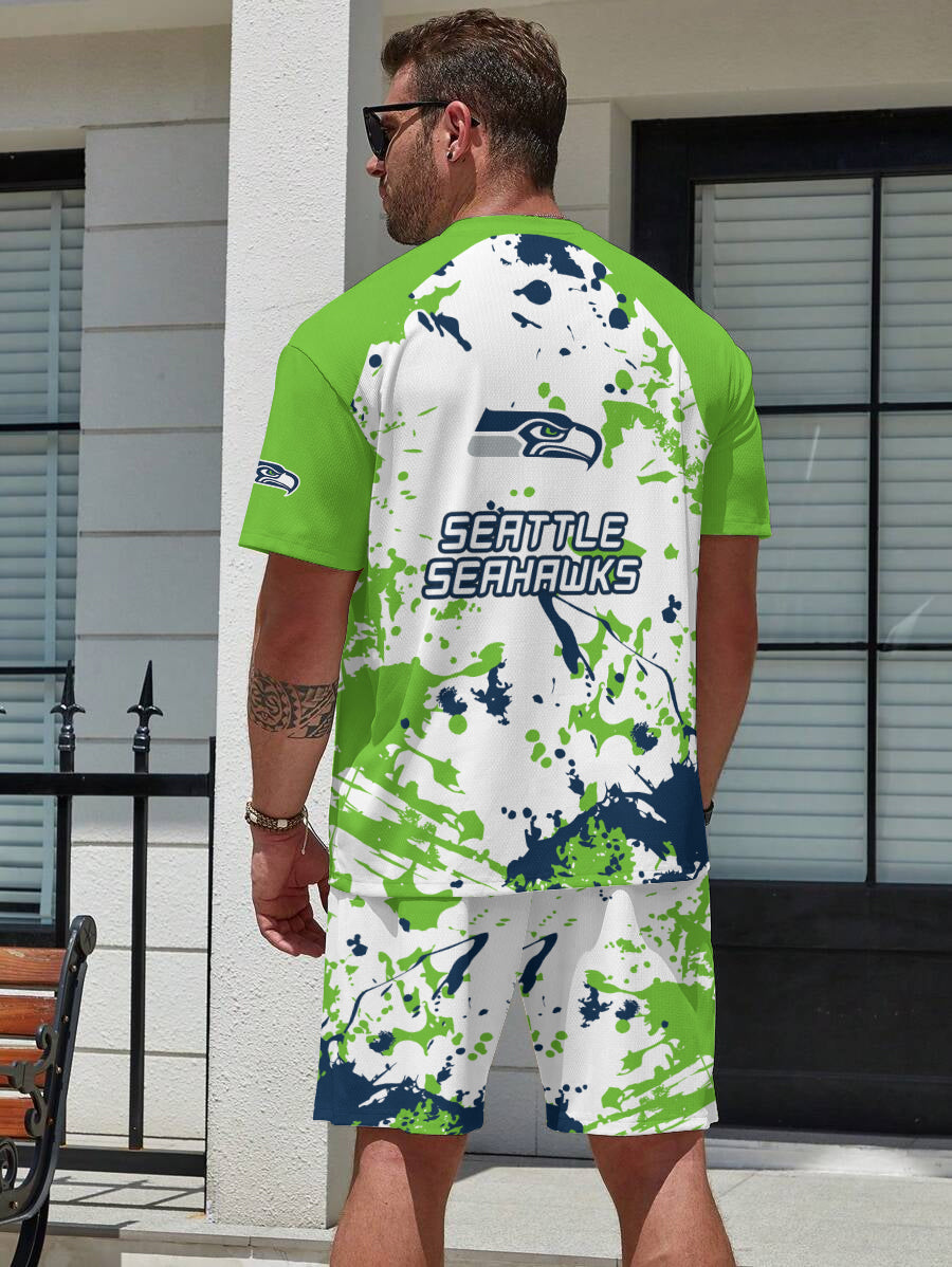 Seattle Seahawks Limited Edition Top And Shorts Two-Piece Suits
