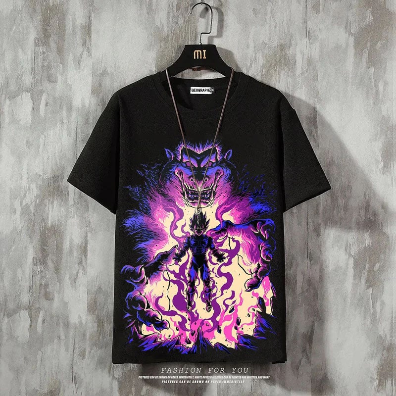 Men's Fashion Print Casual Short Sleeve T-Shirt
