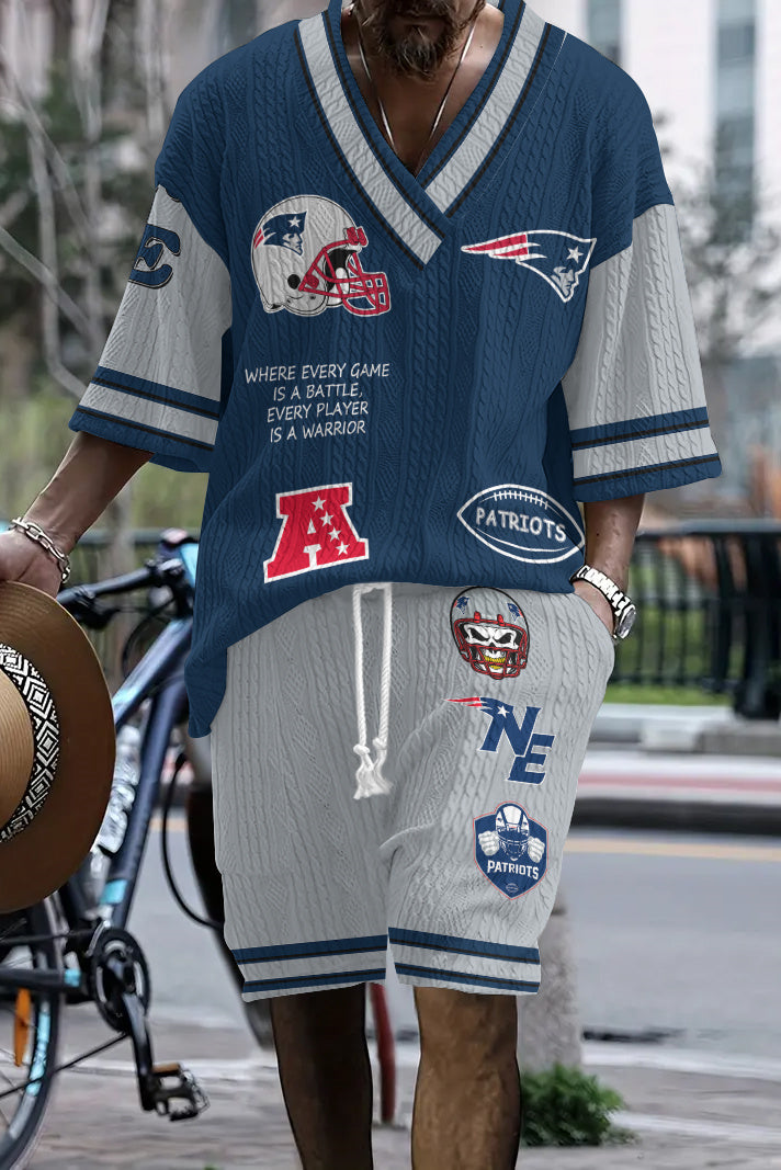New England Patriots
 Limited Edition Top And Shorts Two-Piece Suits