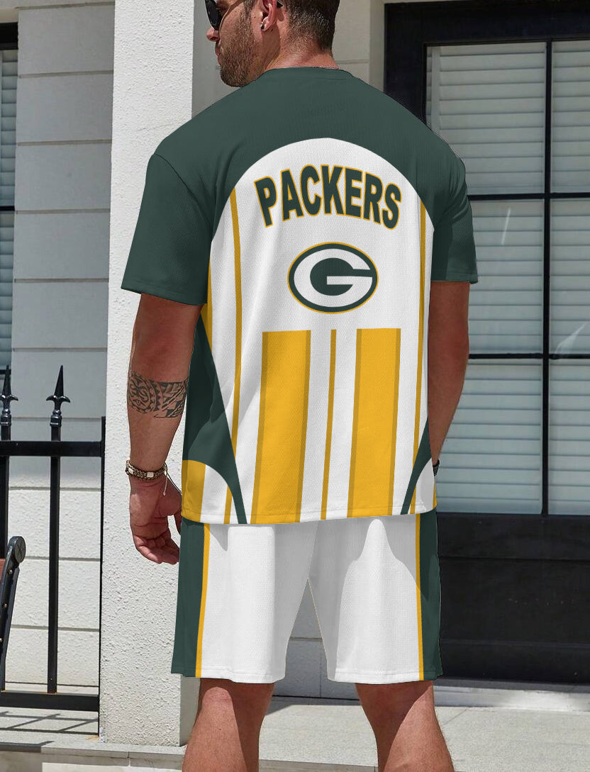 Green Bay Packers  Limited Edition Top And Shorts Two-Piece Suits
