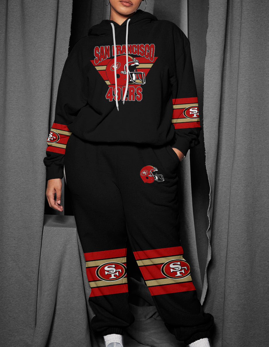 San Francisco 49ers 3D Printed Pullover Hoodie And Sweatpant 2pcs Tracksuits