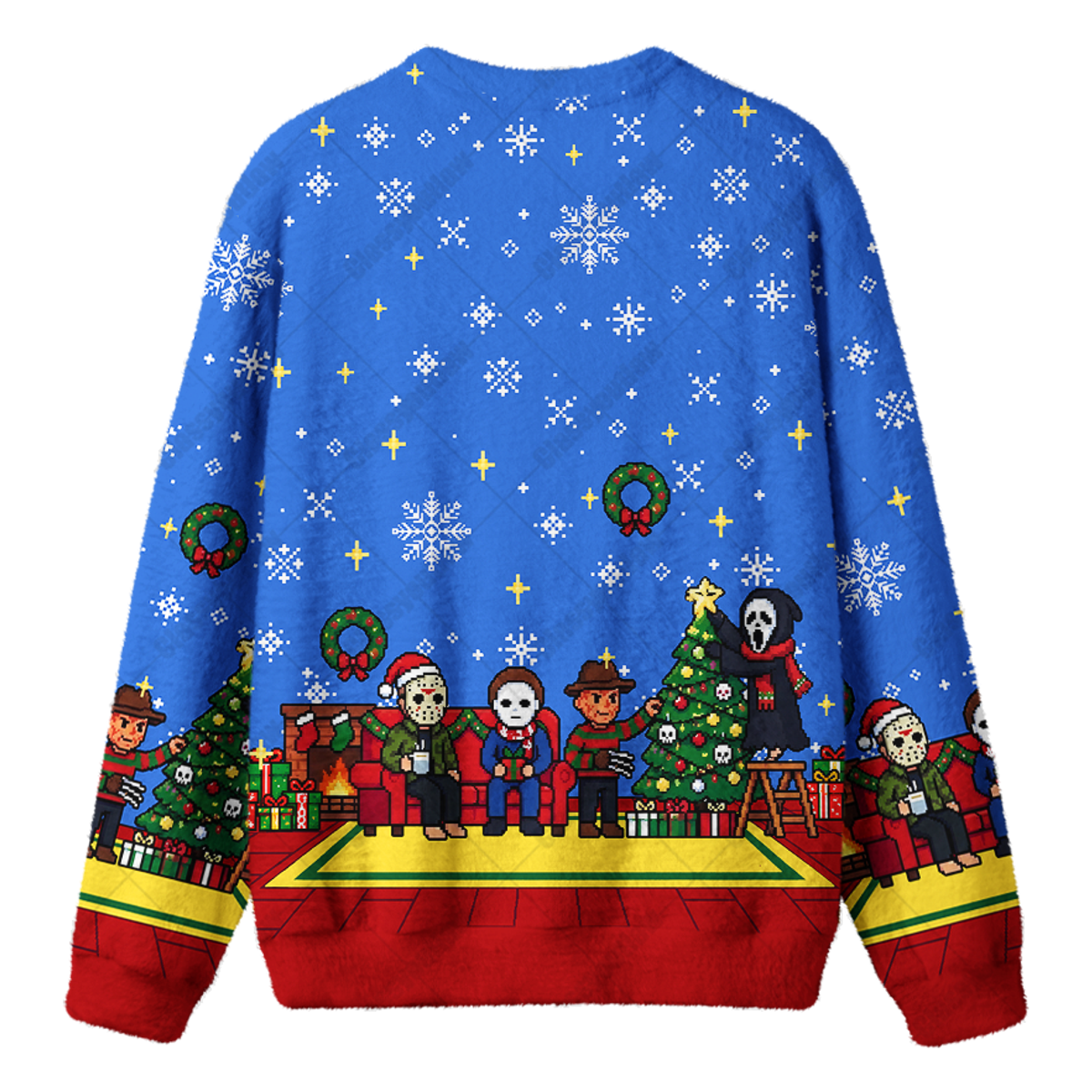 SLAY BELLS UGLY CHRISTMAS SWEATSHIRT — image 3