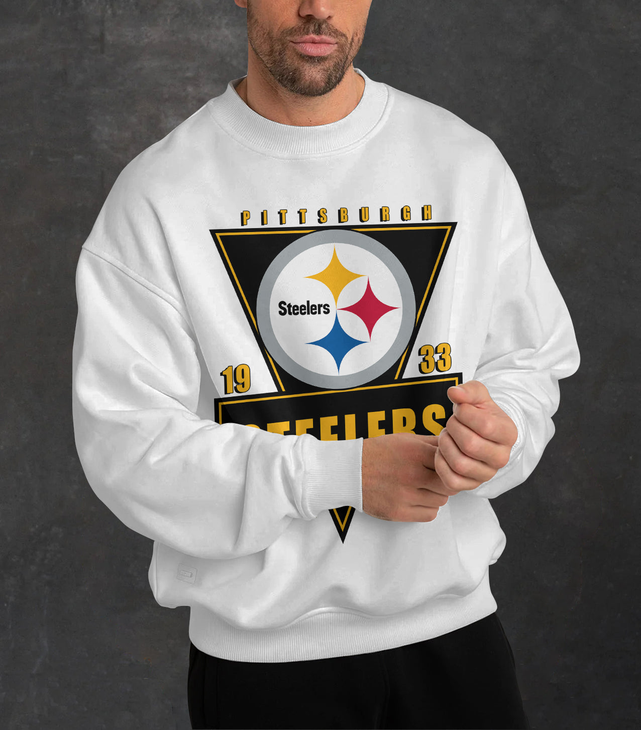 Pittsburgh Steelers 3D Limited Edition Crew Neck sweatshirt