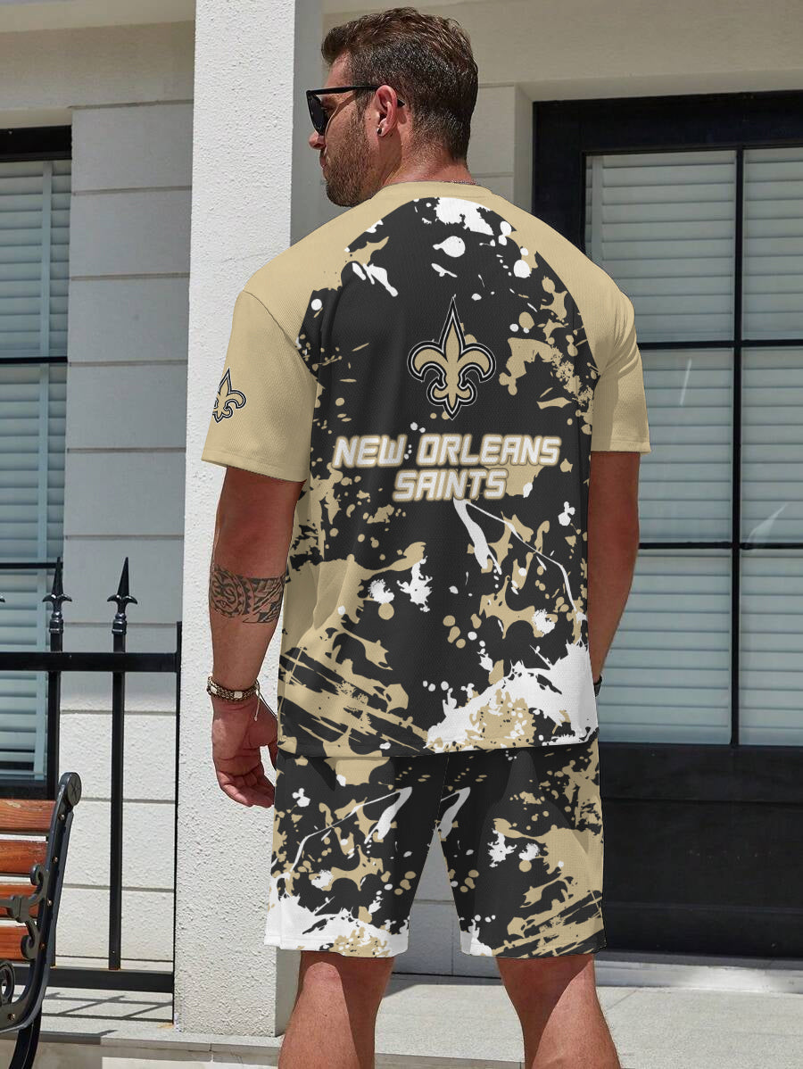 New Orleans Saints Limited Edition Top And Shorts Two-Piece Suits