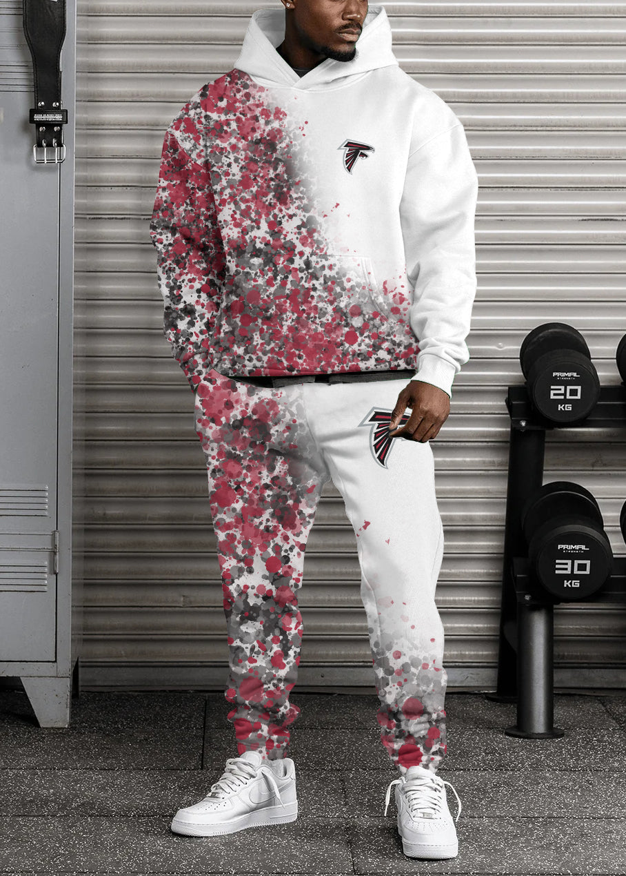 Atlanta Falcons 3D Printed Pullover Hoodie And Sweatpant 2pcs Tracksuits