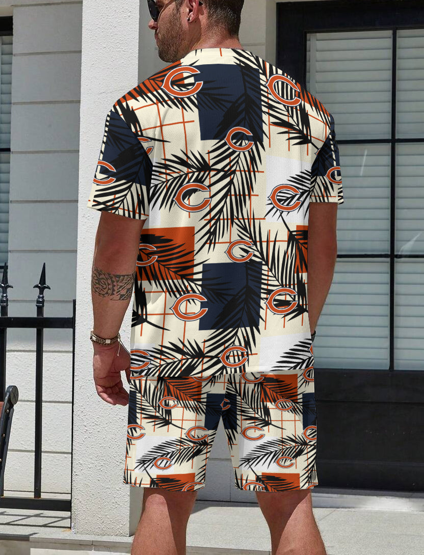 Chicago Bears Limited Edition Top And Shorts Two-Piece Suits