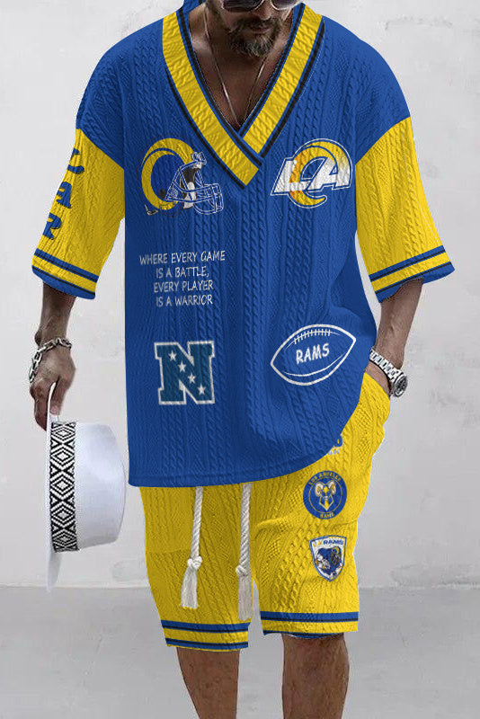 Los Angeles Rams
 Limited Edition Top And Shorts Two-Piece Suits