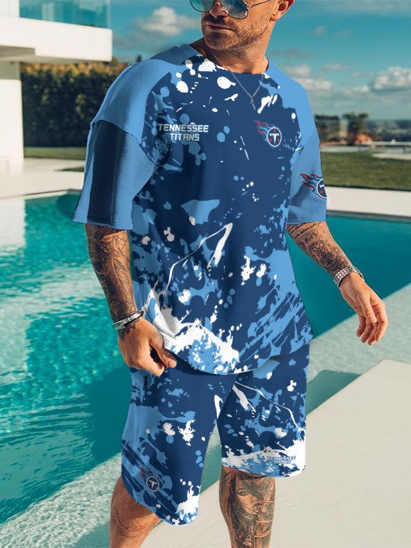 Tennessee Titans Limited Edition Top And Shorts Two-Piece Suits