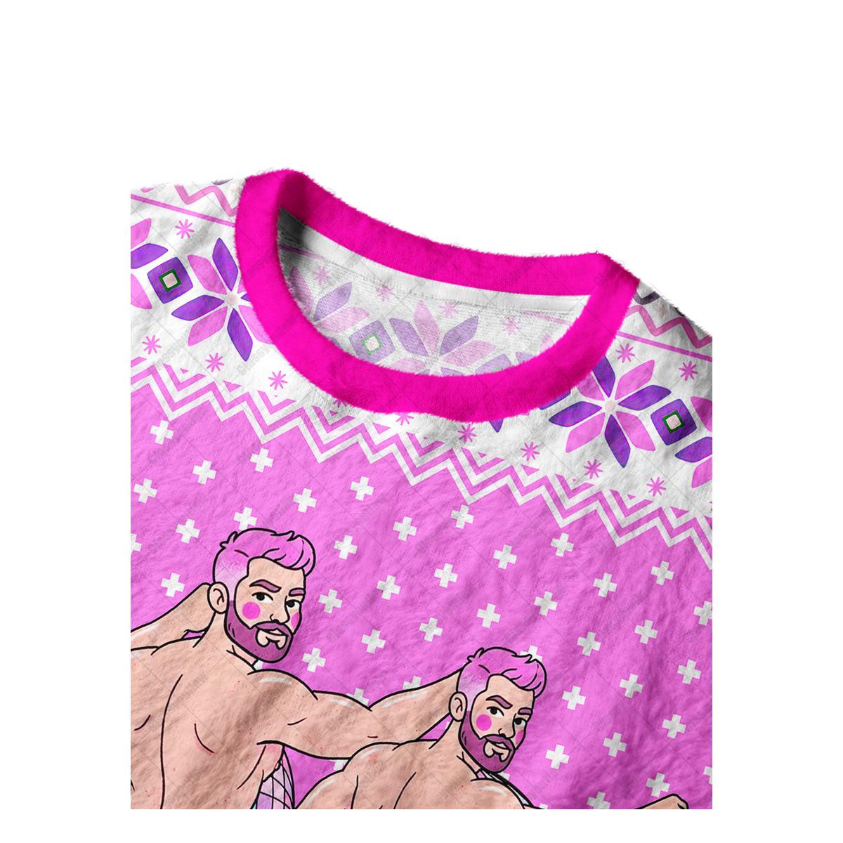 DISCO DIVA DUDE UGLY CHRISTMAS SWEATSHIRT — image 3
