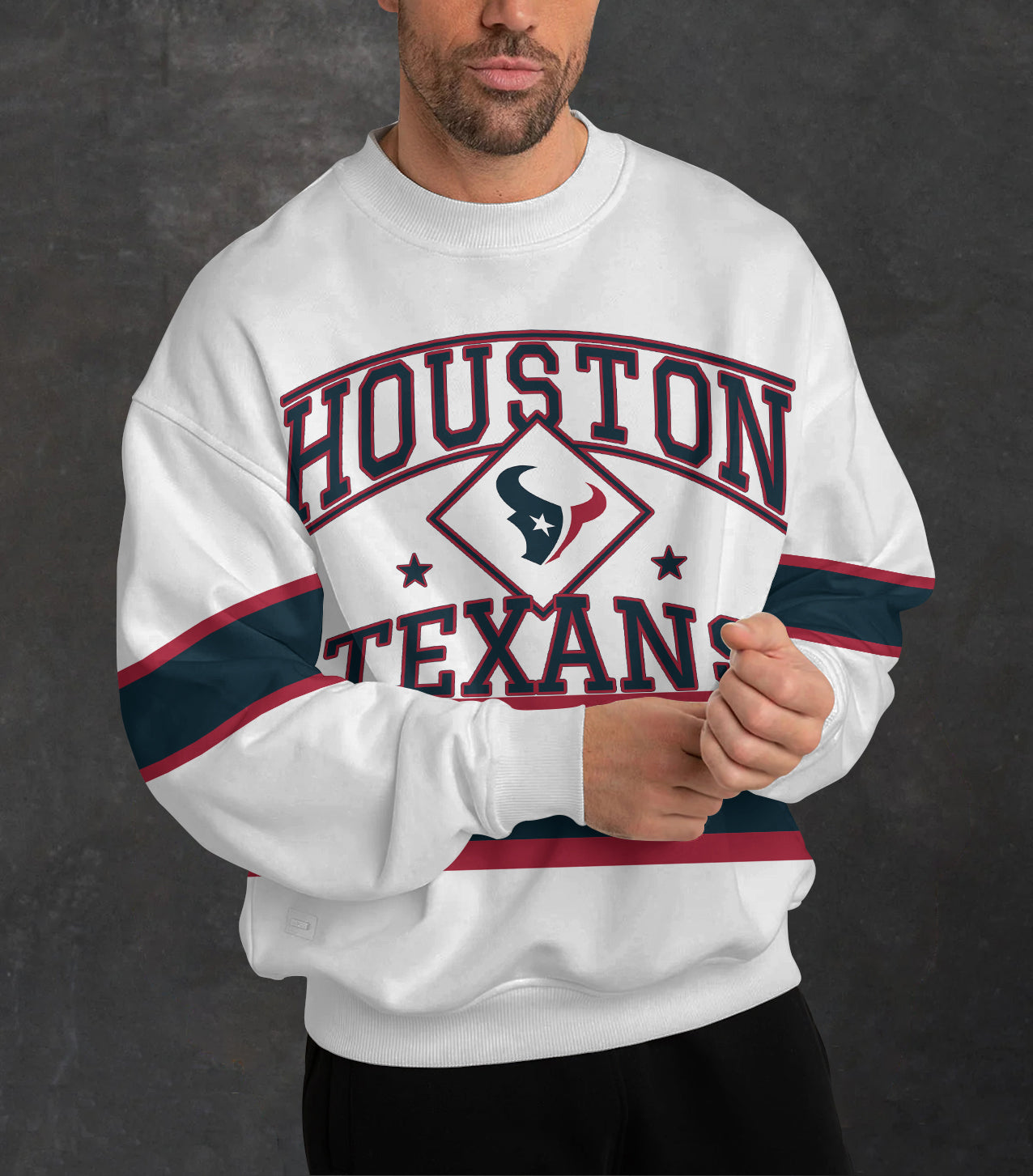 Houston Texans 3D Limited Edition Crew Neck sweatshirt