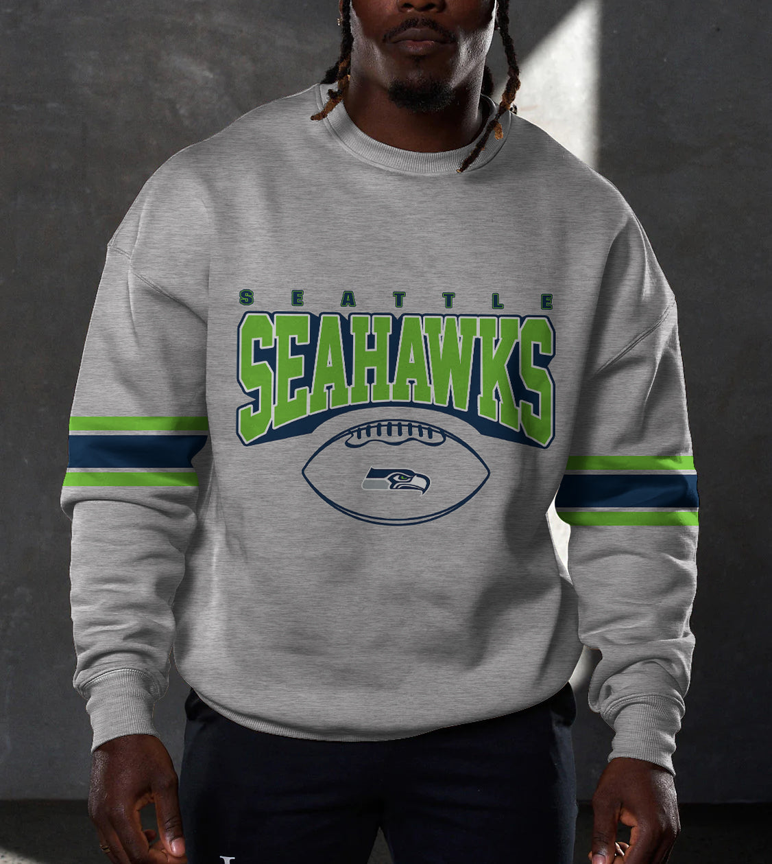 Seattle Seahawks 3D Limited Edition Crew Neck sweatshirt