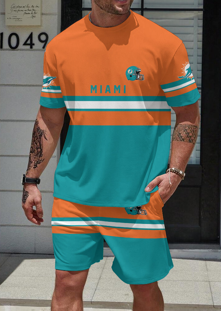 Miami Dolphins Limited Edition Top And Shorts Two-Piece Suits