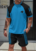 Carolina Panthers Limited Edition Top And Shorts Two-Piece Suits