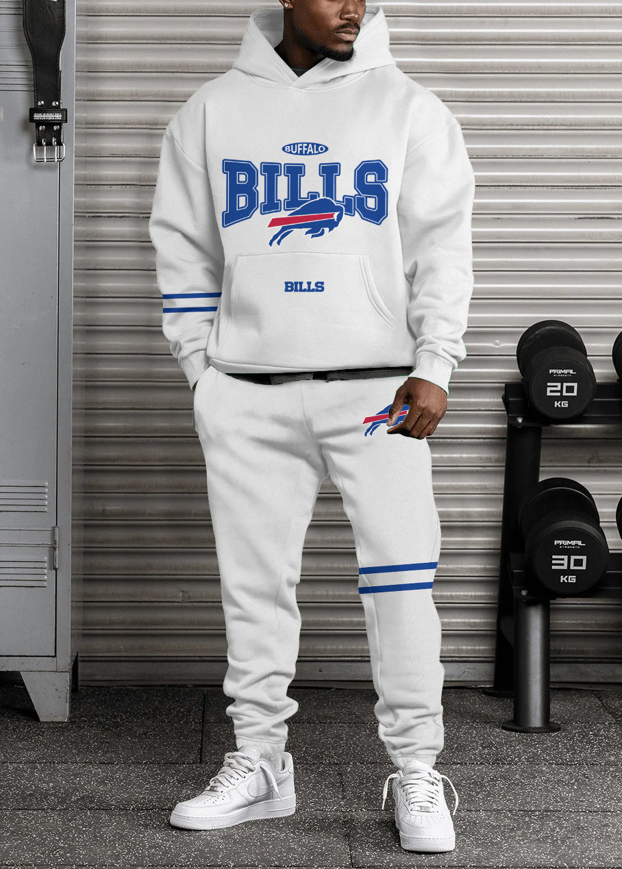 Buffalo Bills 3D Printed Pullover Hoodie And Sweatpant 2pcs Tracksuits