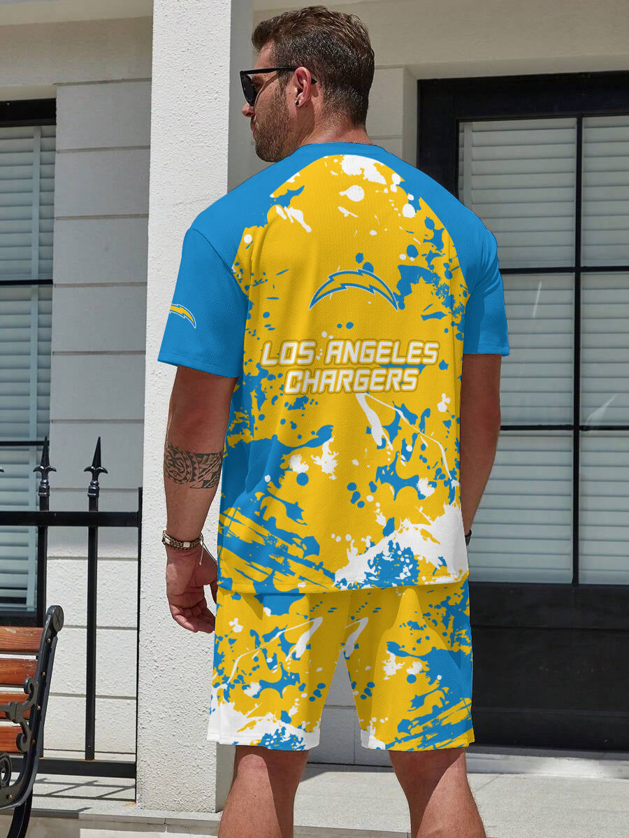Los Angeles Chargers Limited Edition Top And Shorts Two-Piece Suits