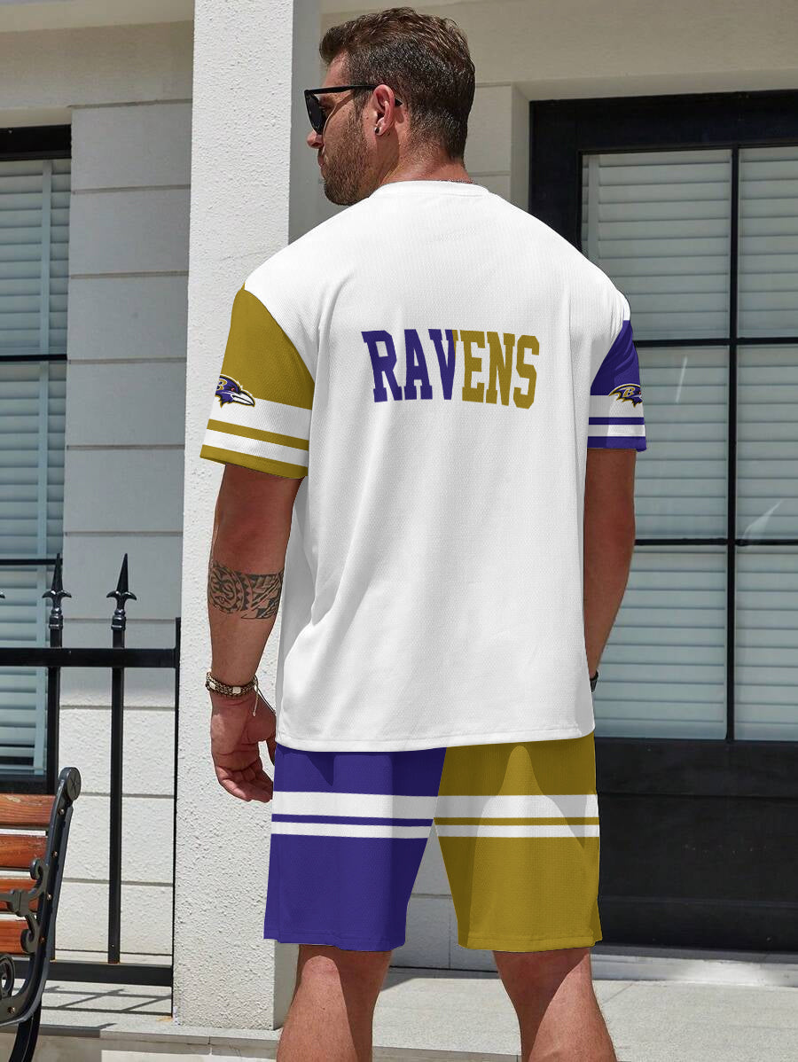 Baltimore Ravens  Limited Edition Top And Shorts Two-Piece Suits