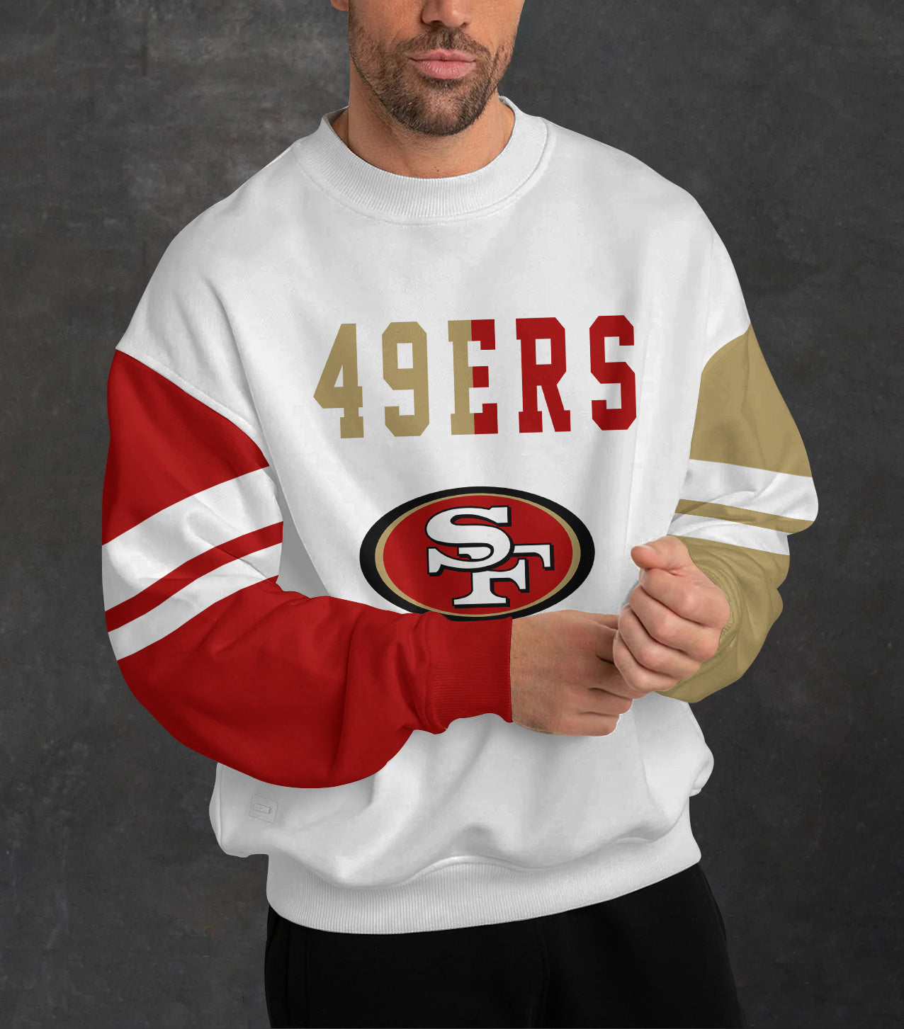 San Francisco 49ers 3D Limited Edition Crew Neck sweatshirt