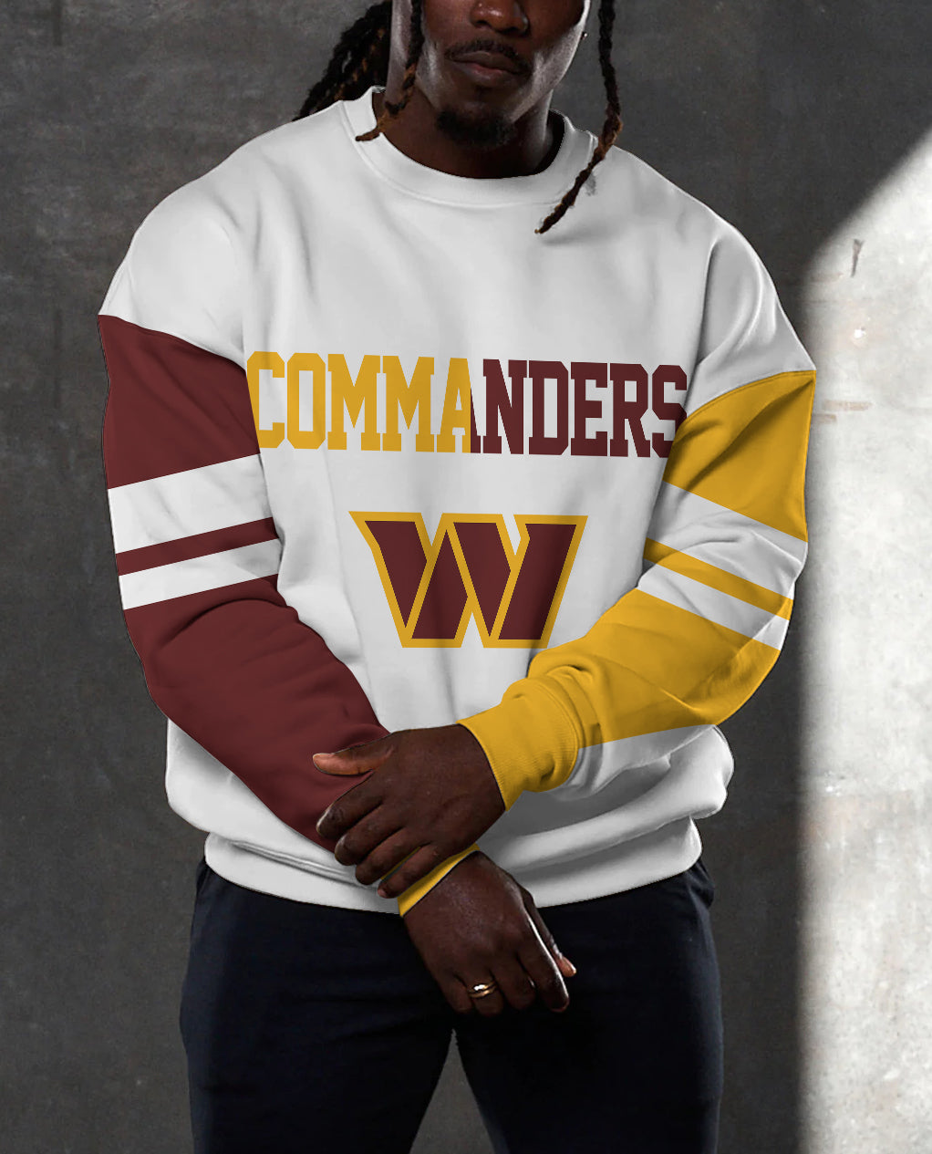 Washington Commanders 3D Limited Edition Crew Neck sweatshirt