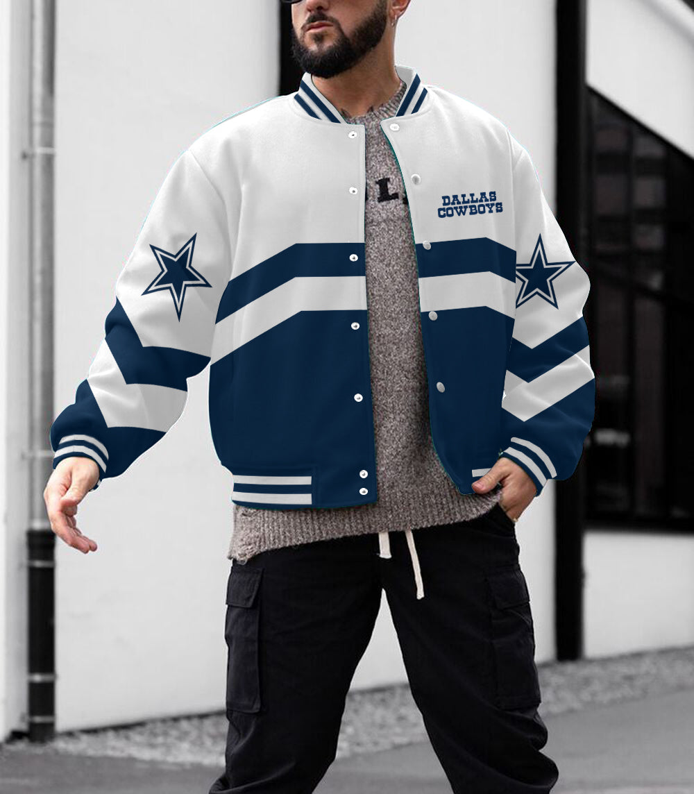Dallas Cowboys Men's Limited Edition Full-Snap Casual Jacket
