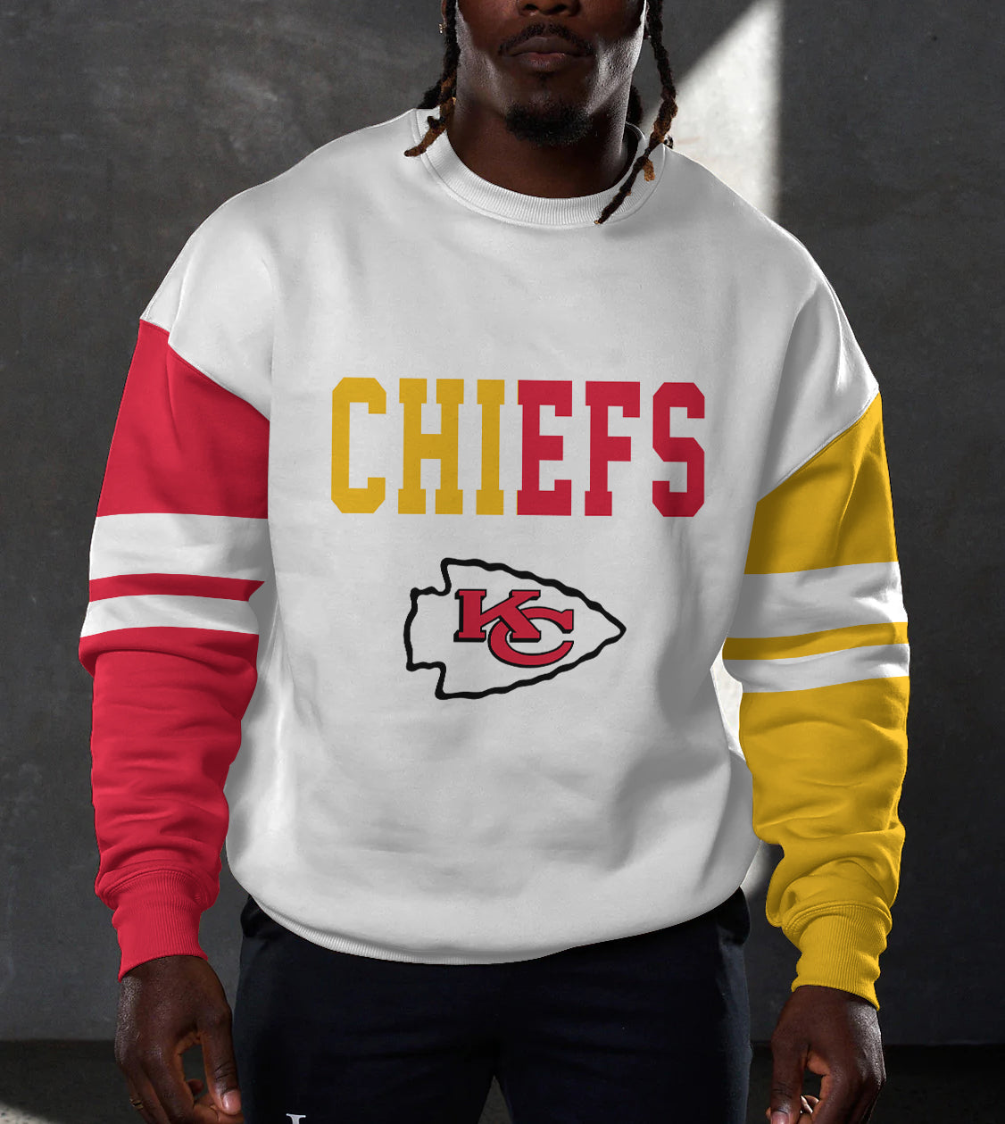 Kansas City Chiefs 3D Limited Edition Crew Neck sweatshirt