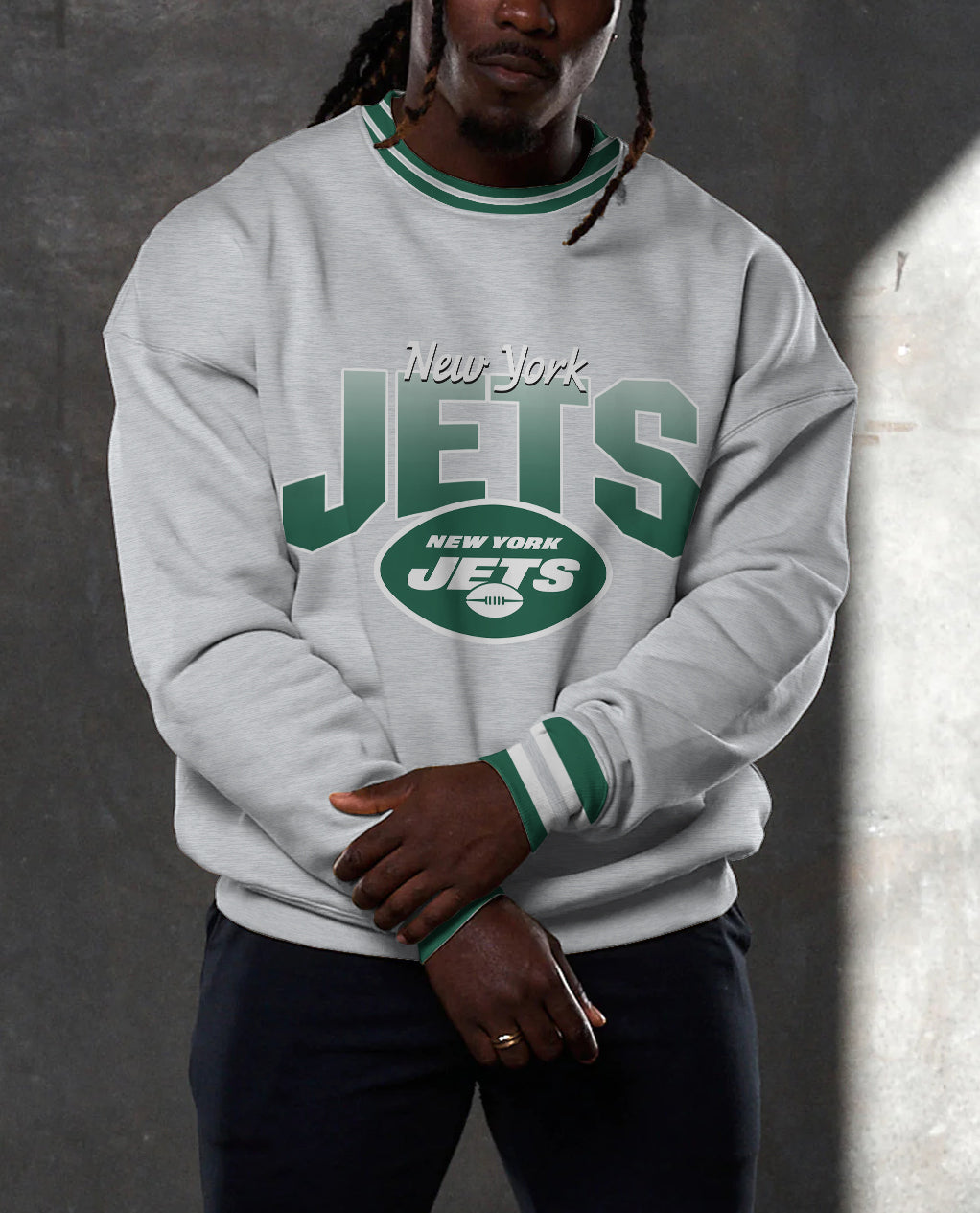 New York Jets 3D Limited Edition Crew Neck sweatshirt
