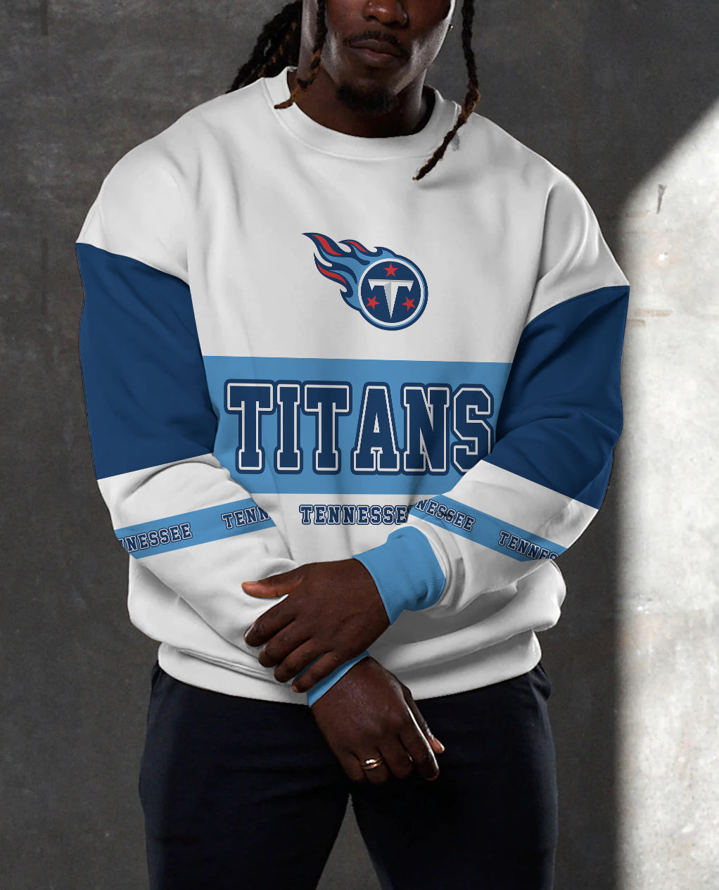 Tennessee Titans 3D Limited Edition Crew Neck sweatshirt