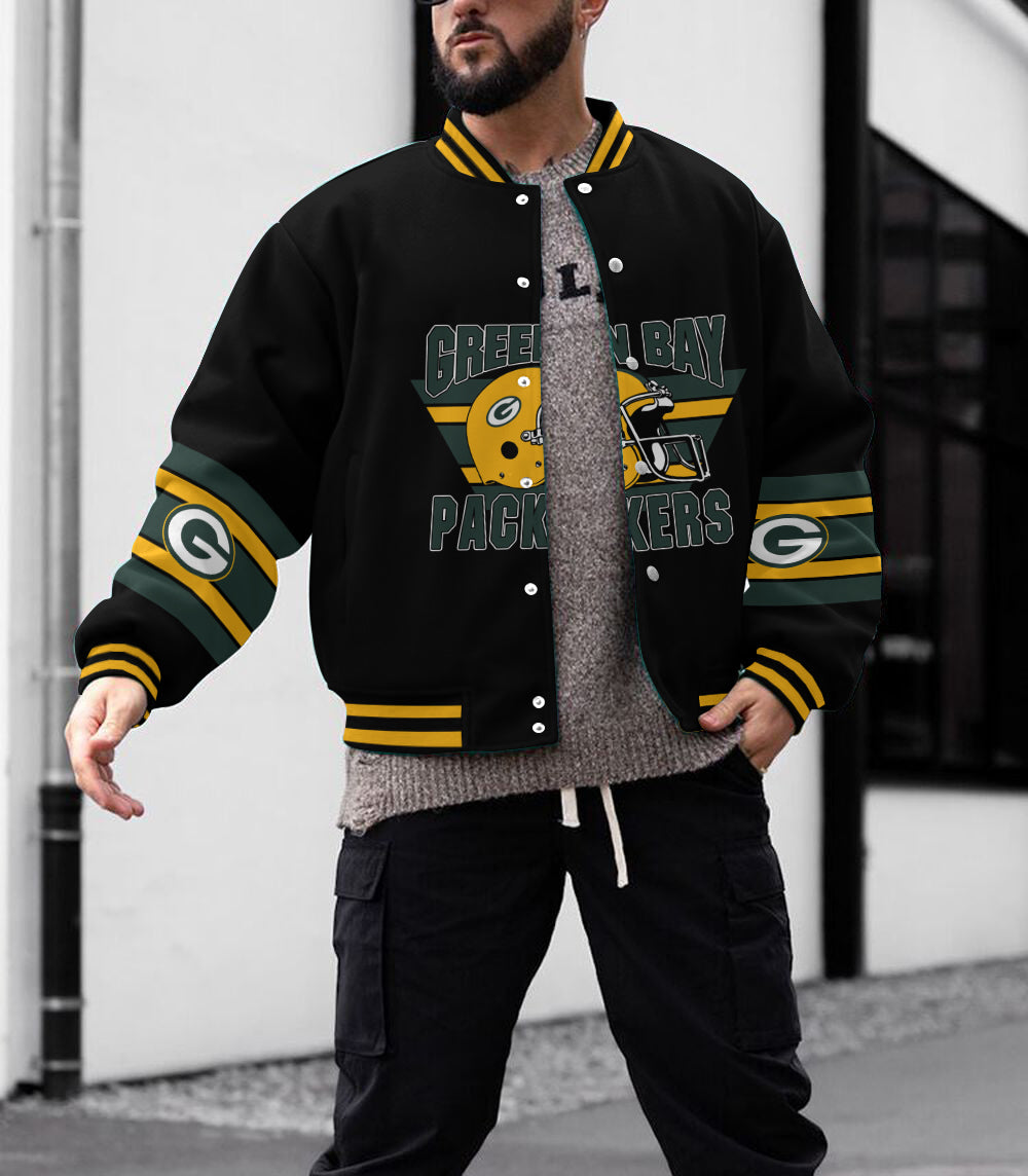 Green Bay Packers  Men's Limited Edition Full-Snap Casual Jacket