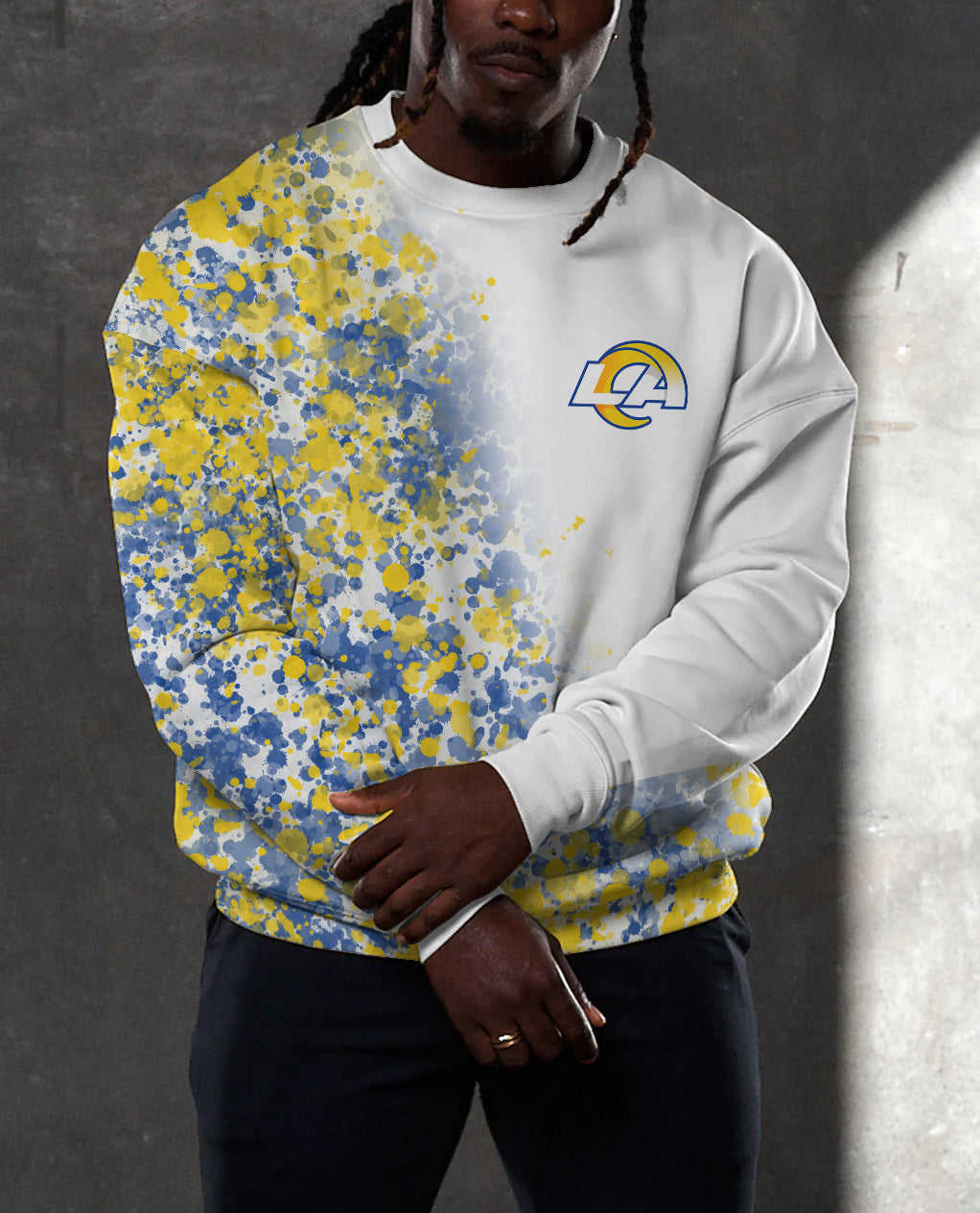 Los Angeles Rams 3D Limited Edition Crew Neck sweatshirt