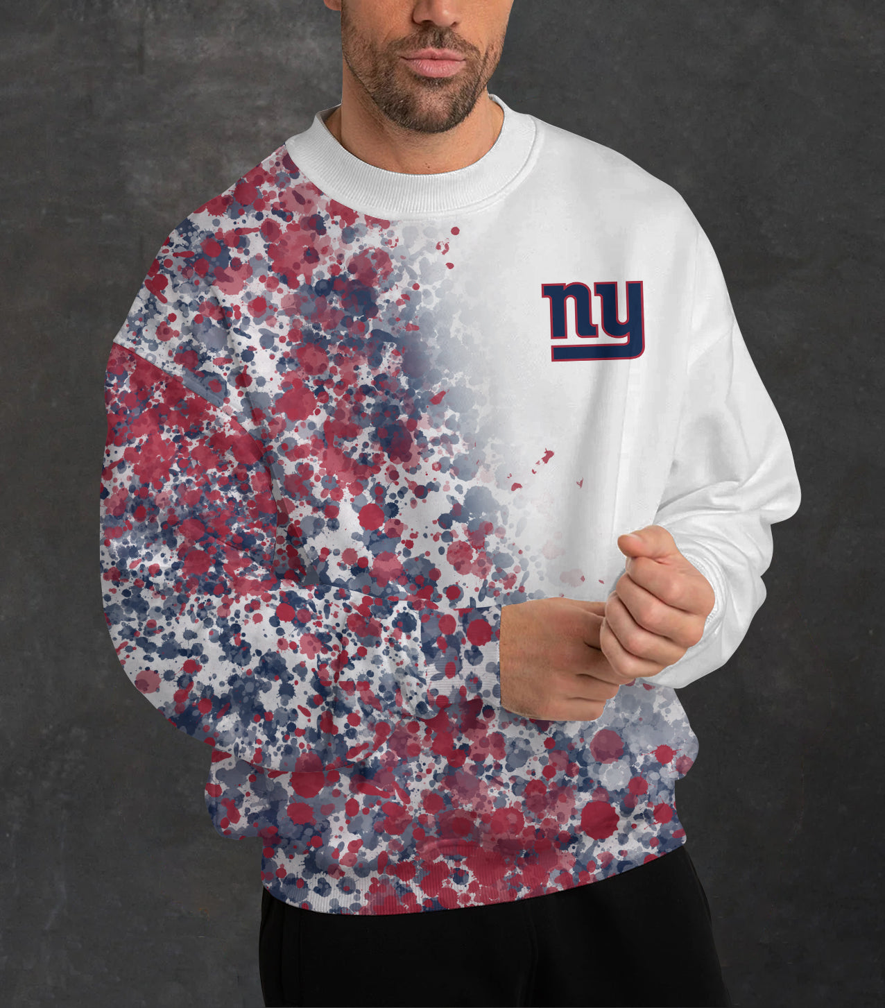 New York Giants 3D Limited Edition Crew Neck sweatshirt