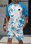 Carolina Panthers Limited Edition Top And Shorts Two-Piece Suits
