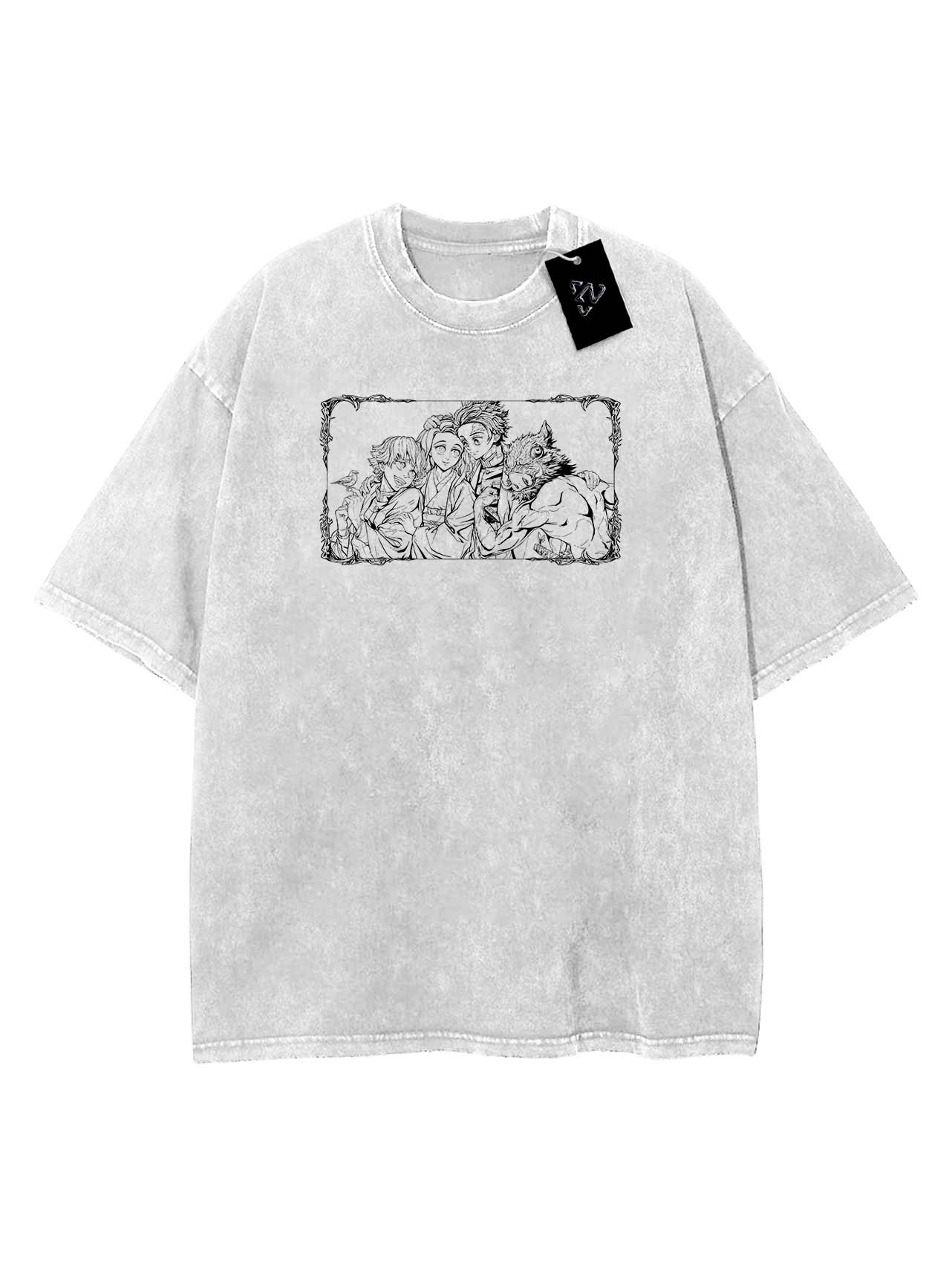 Tanjiro & Friends Vintage Tee
