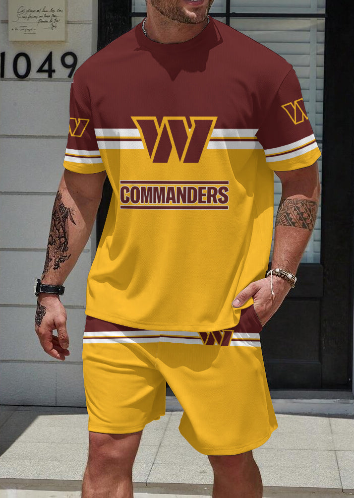 Washington Commanders Limited Edition Top And Shorts Two-Piece Suits