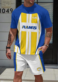Los Angeles Rams  Limited Edition Top And Shorts Two-Piece Suits