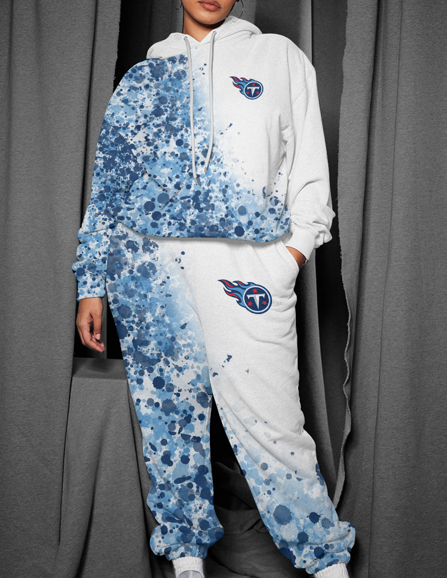 Tennessee Titans 3D Printed Pullover Hoodie And Sweatpant 2pcs Tracksuits